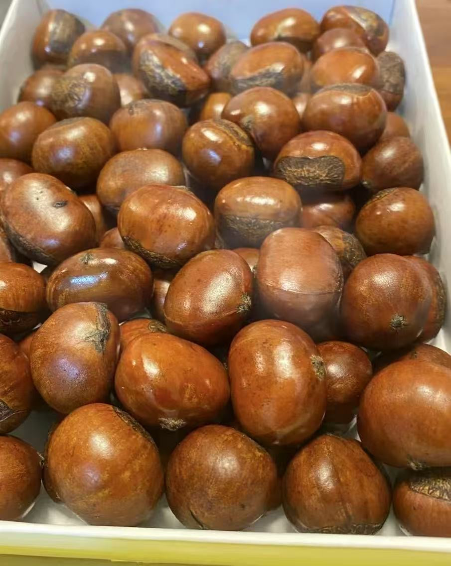 糖炒熟栗子2磅/包，2包/份 4磅（实体店可零卖）