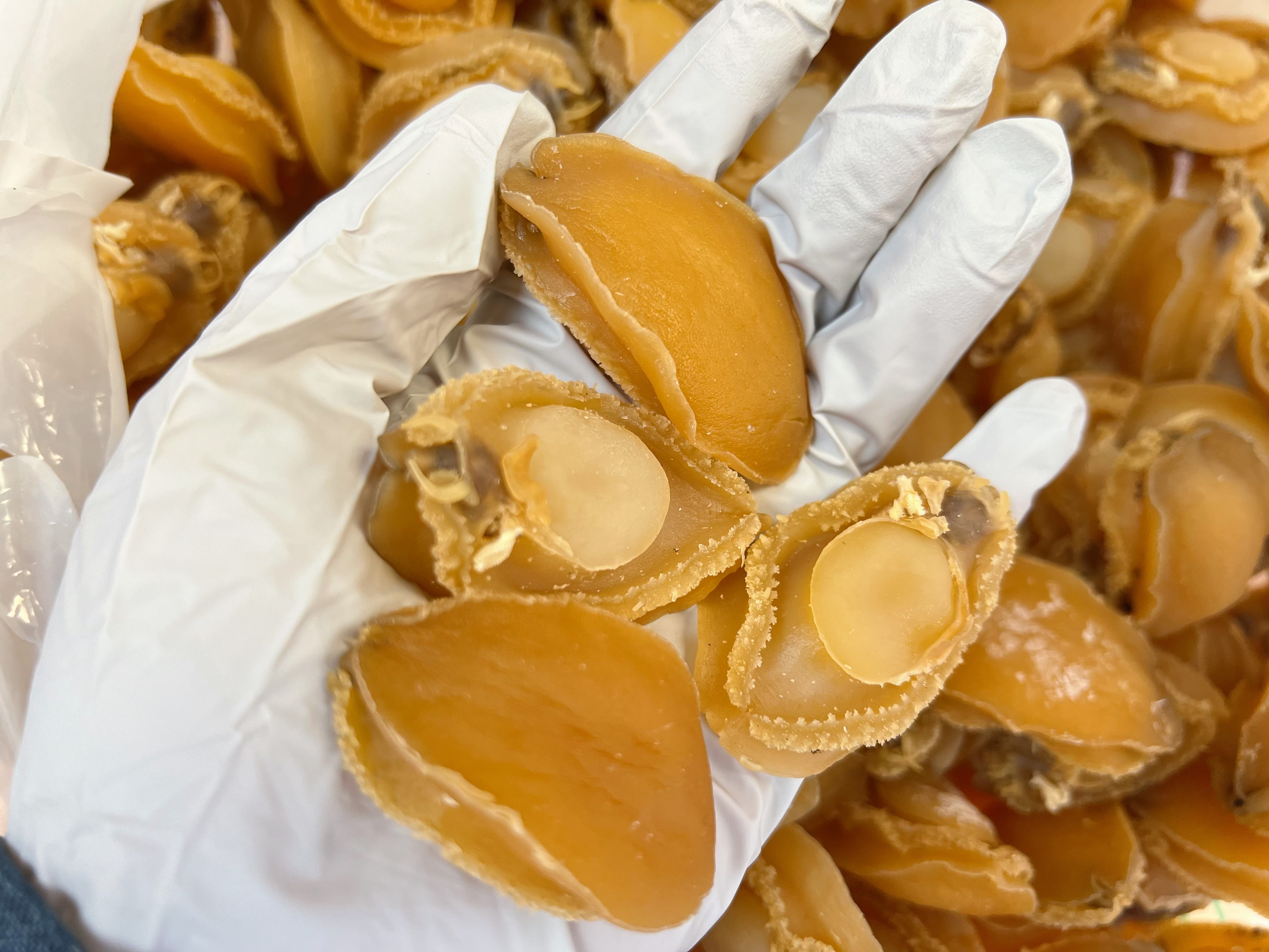 澳洲优质野生干鲍鱼 约28-29只/磅 折扣价