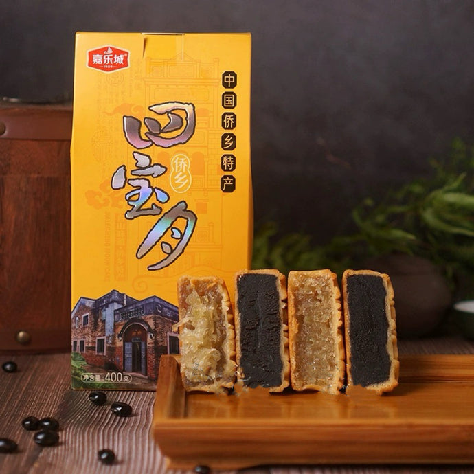 台山特色 四宝月 100*4 个=400 克/筒