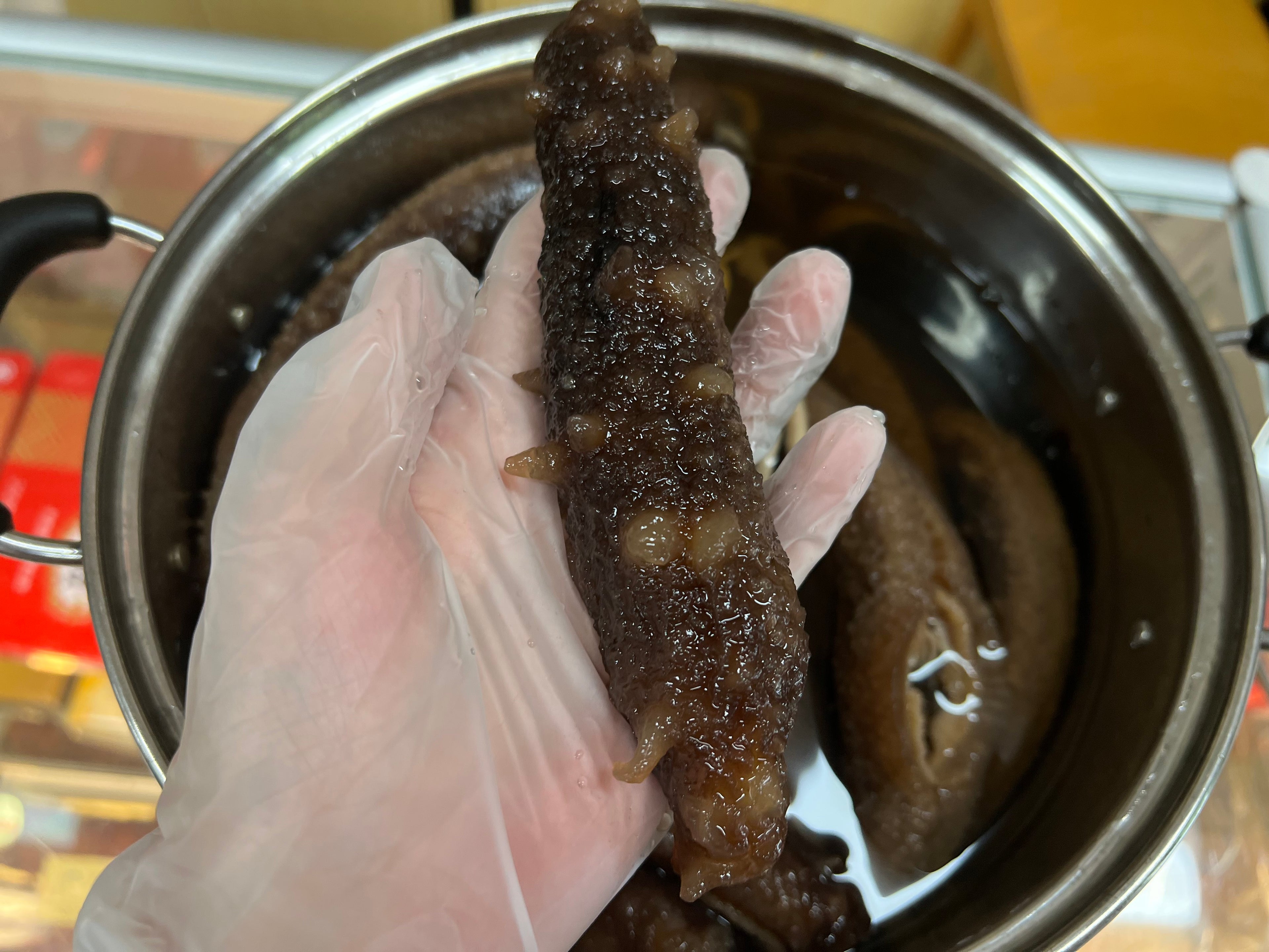 代泡发好 阿拉斯加红参 4条 1磅计 多退少补