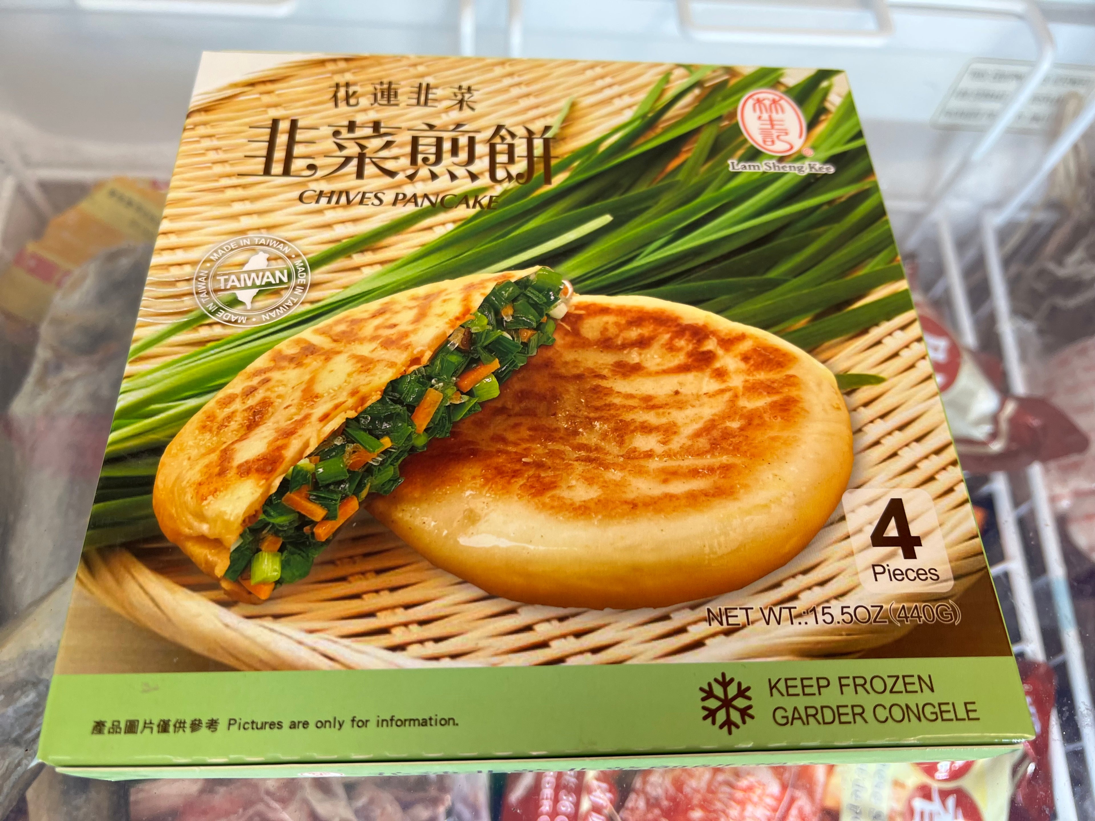 花莲 韭菜煎饼 4片440克