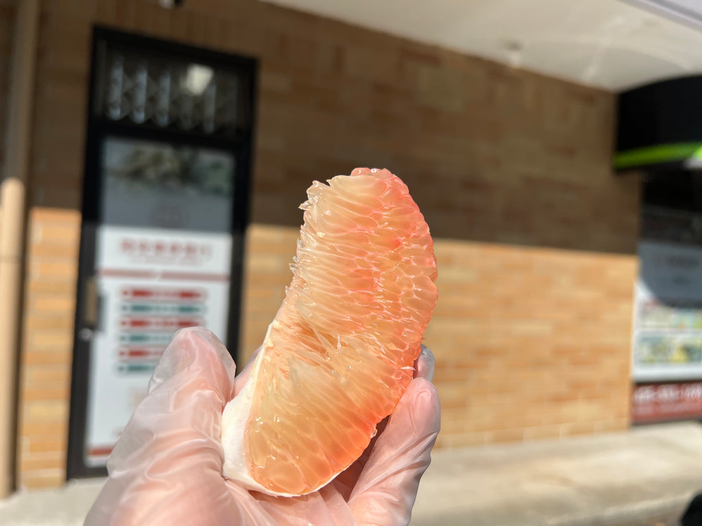 绿皮红肉大蜜柚 约3.7-4磅/个