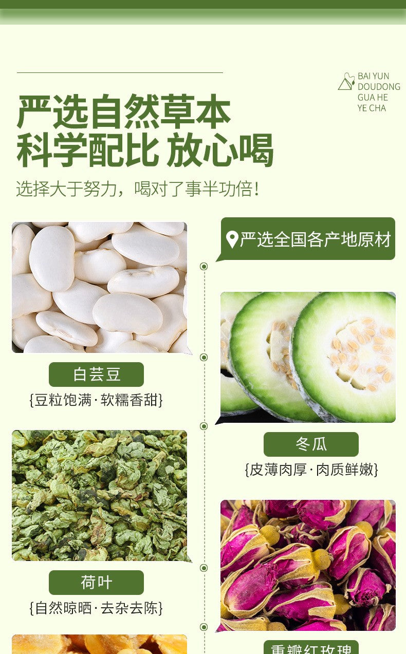 白芸豆冬瓜荷叶茶250克（50小包）