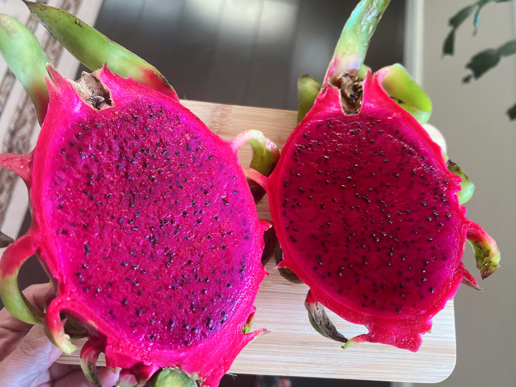新鲜红心火龙果约7-8个10磅+ （实体店可零卖）