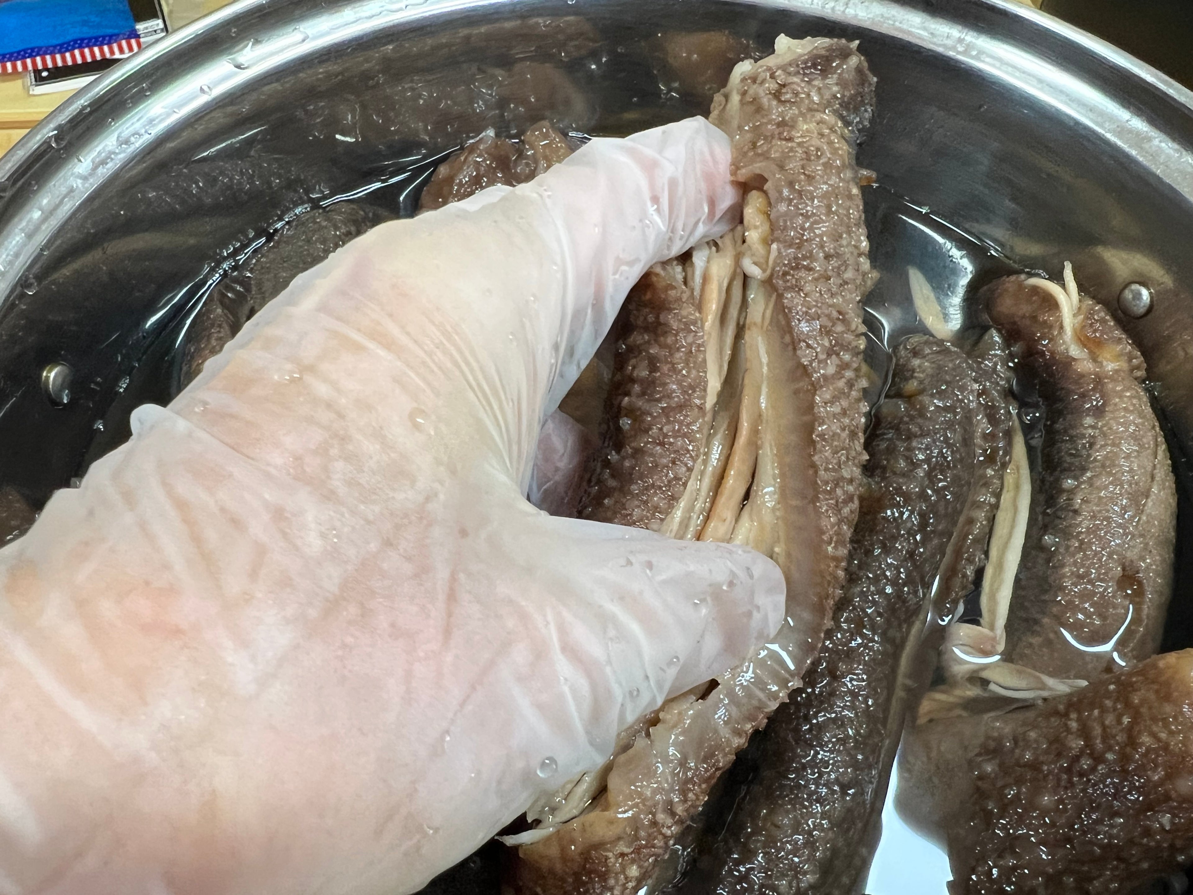 代泡发好 阿拉斯加红参 4条 1磅计 多退少补