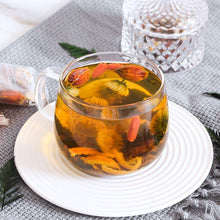 将图片加载到图库查看器，蒲公英菊花决明子茶
