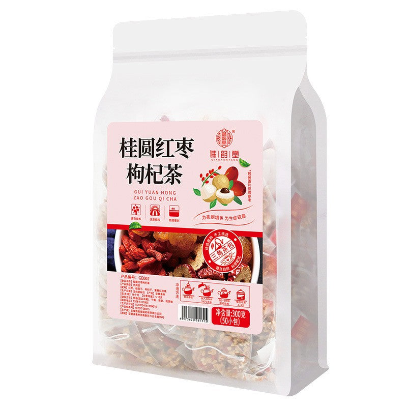 桂圆红枣枸杞茶300克（50小包）