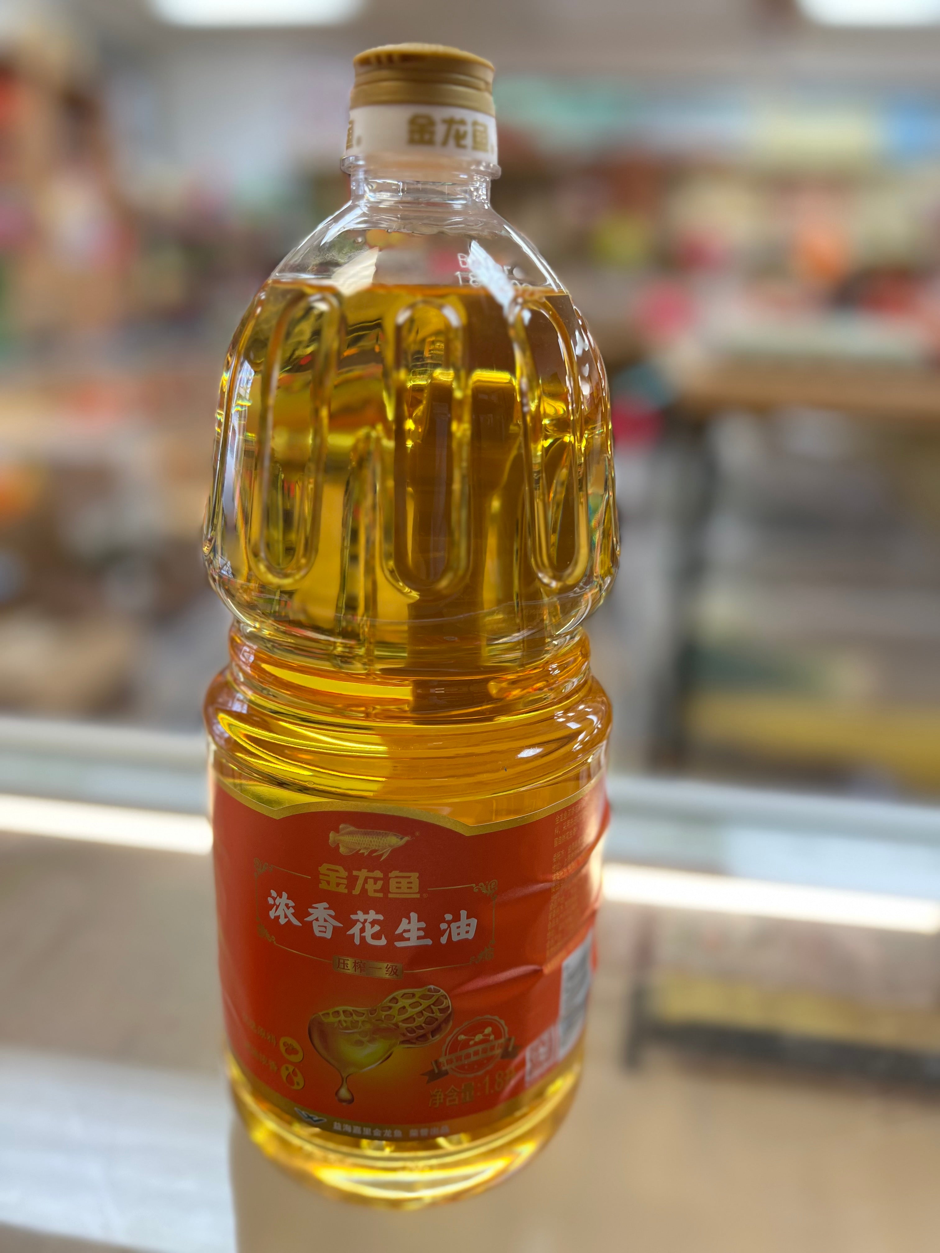 金龙鱼 浓香花生油 1.8升/桶