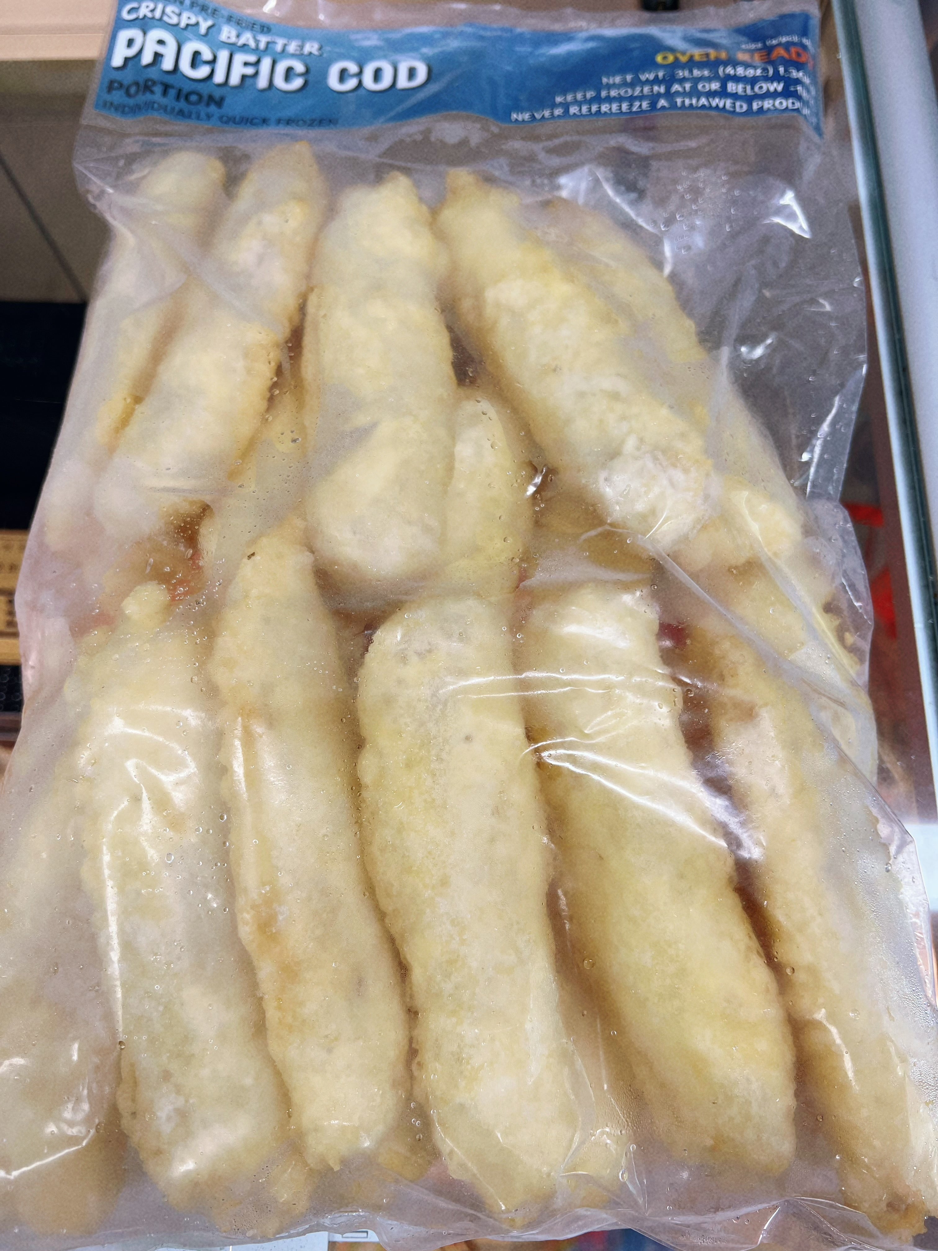 特价Pacific Cod 鳕鱼条 1包/磅