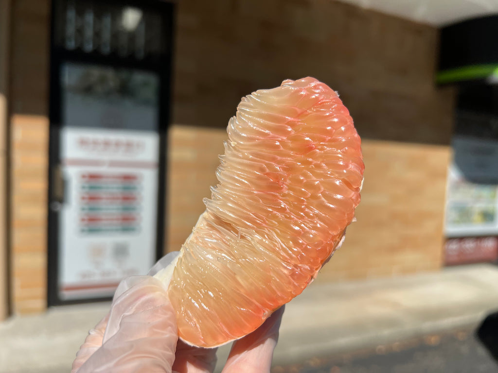 绿皮红肉大蜜柚 约3.7-4磅/个