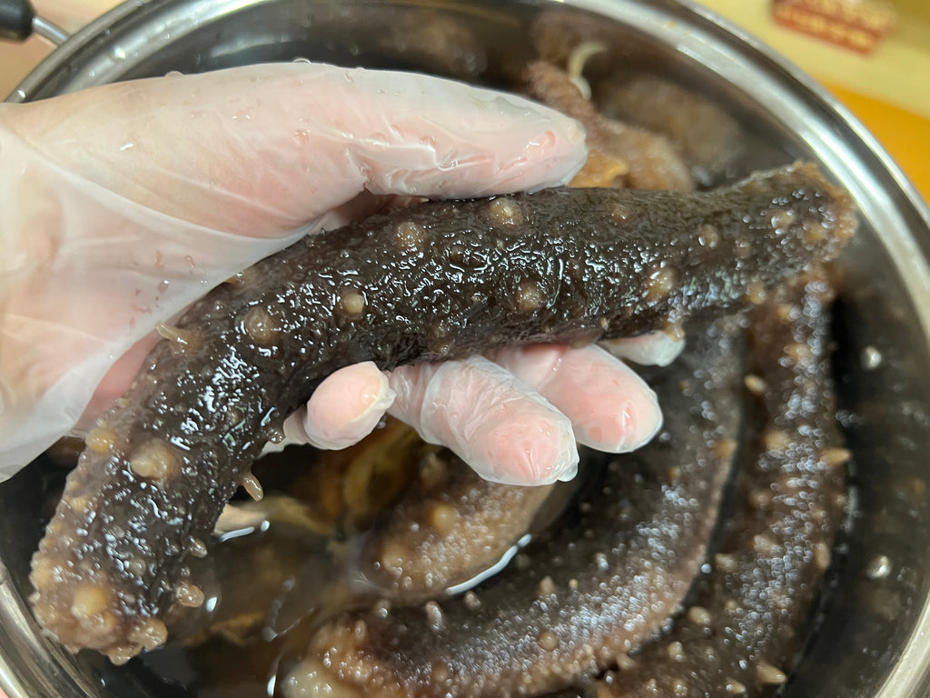 代泡发好 阿拉斯加红参 4条 1磅计 多退少补
