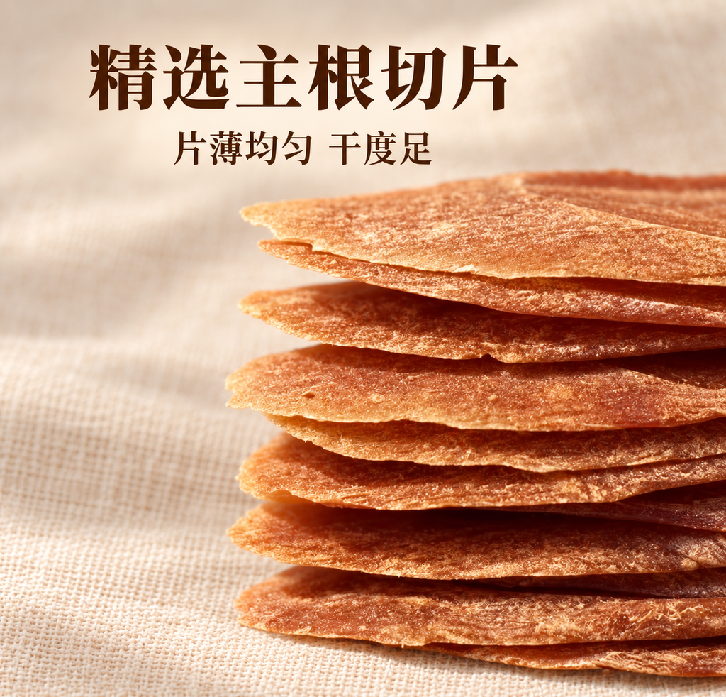 吉林 红参片 半磅/瓶