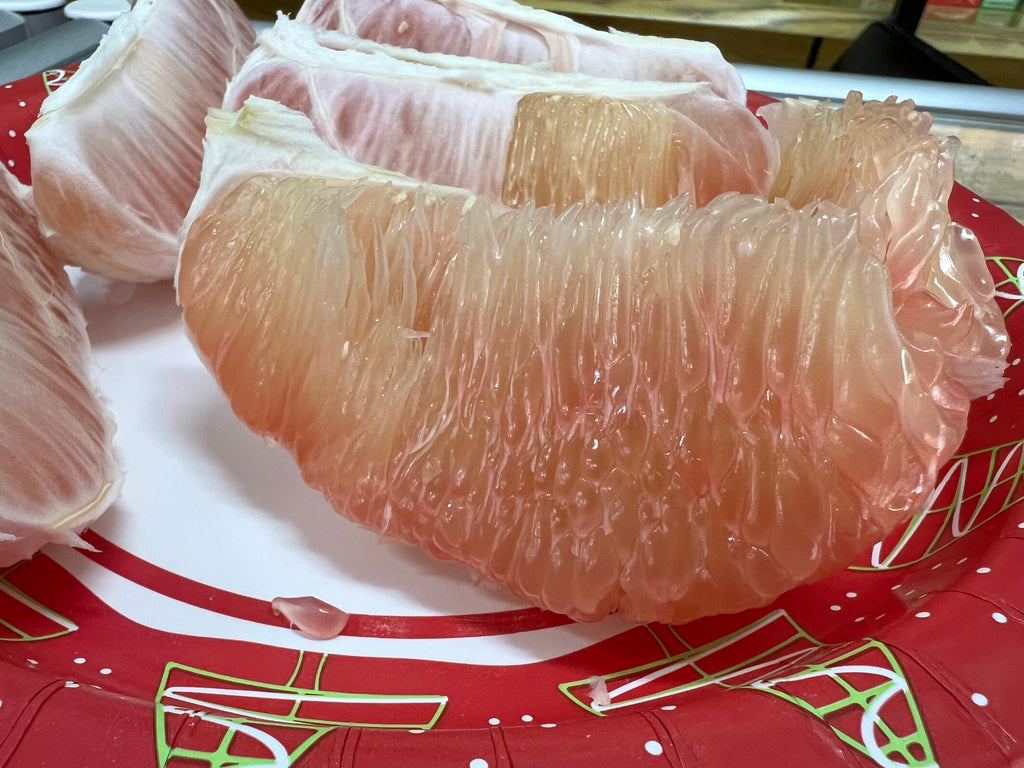 绿皮红肉大蜜柚 约3.7-4磅/个