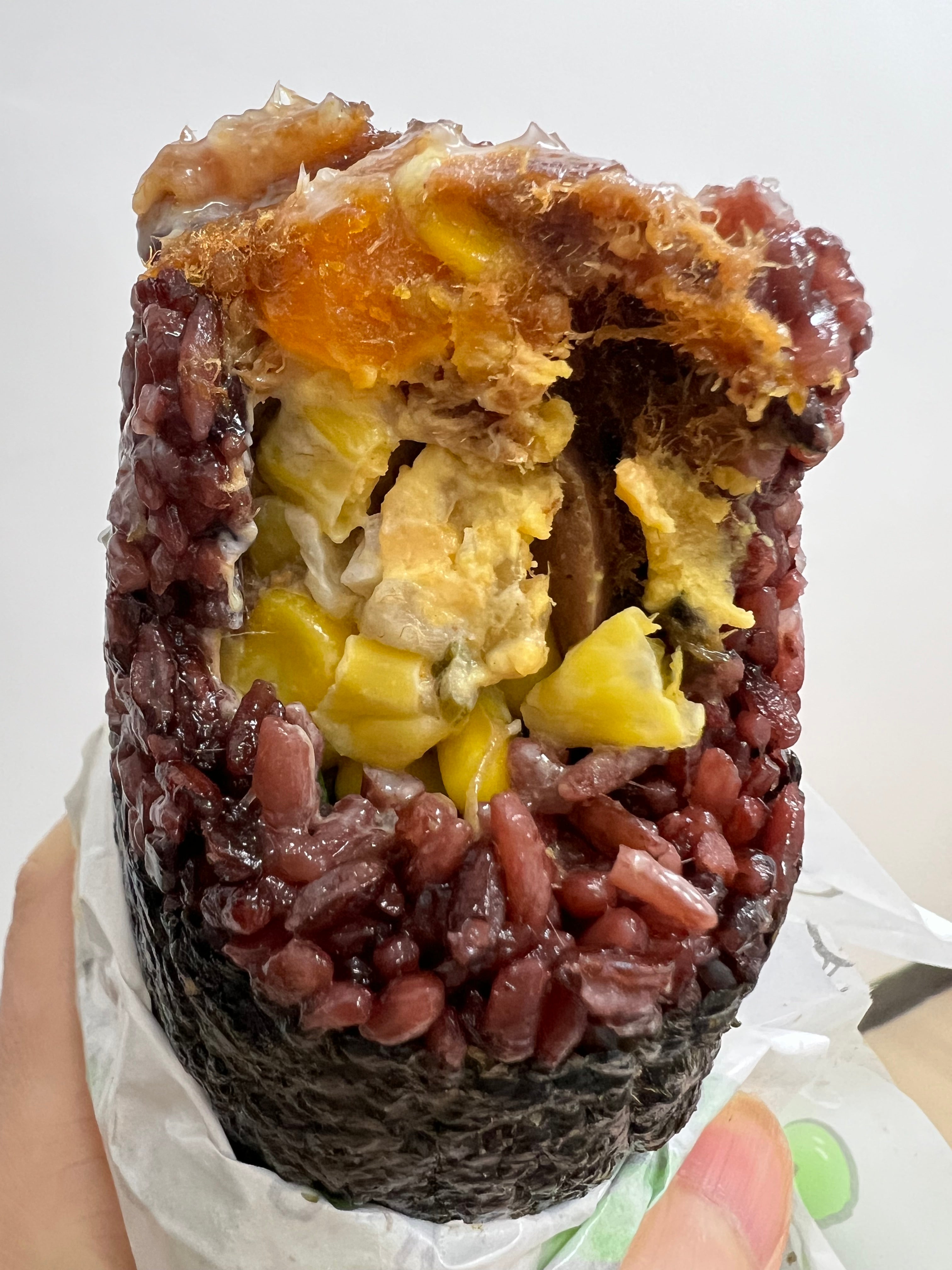 紫米饭团 1个约0.9磅，2个/份