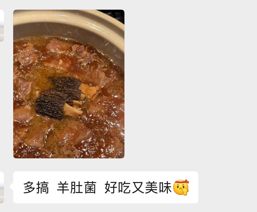 特级羊肚菌大号 半磅/包 买1包送1包