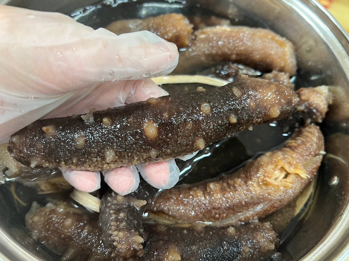代泡发好 阿拉斯加红参 4条 1磅计 多退少补