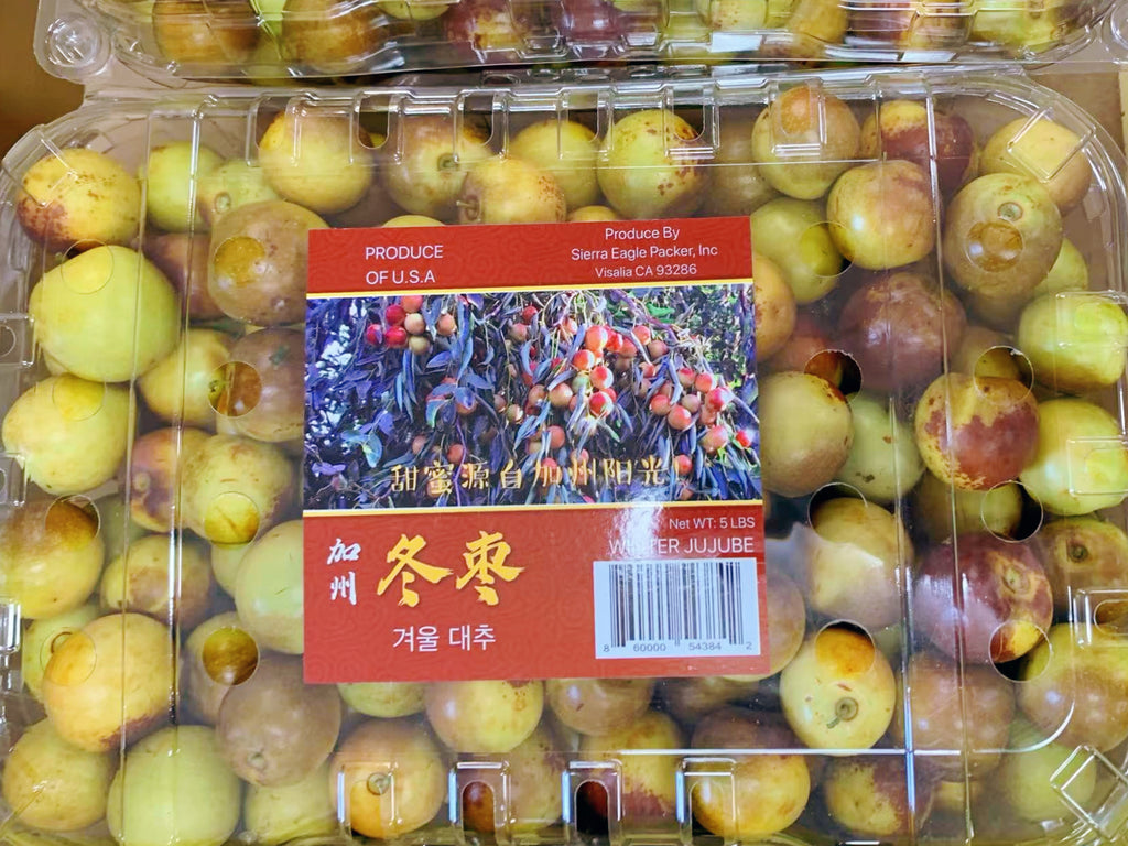 新鲜脆甜冬枣2磅/盒