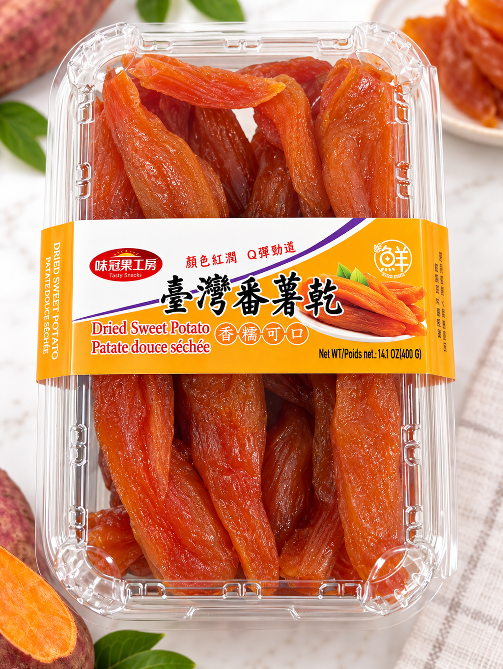 台湾番薯干 400克/盒