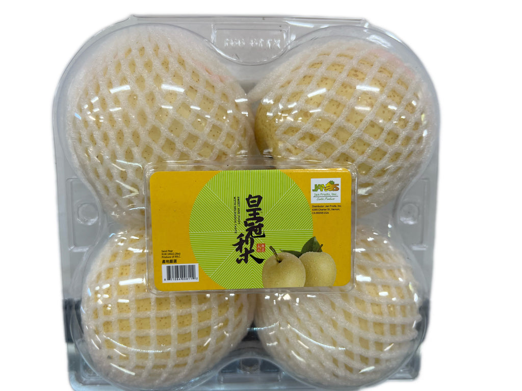 新鲜皇冠梨 4个/盒
