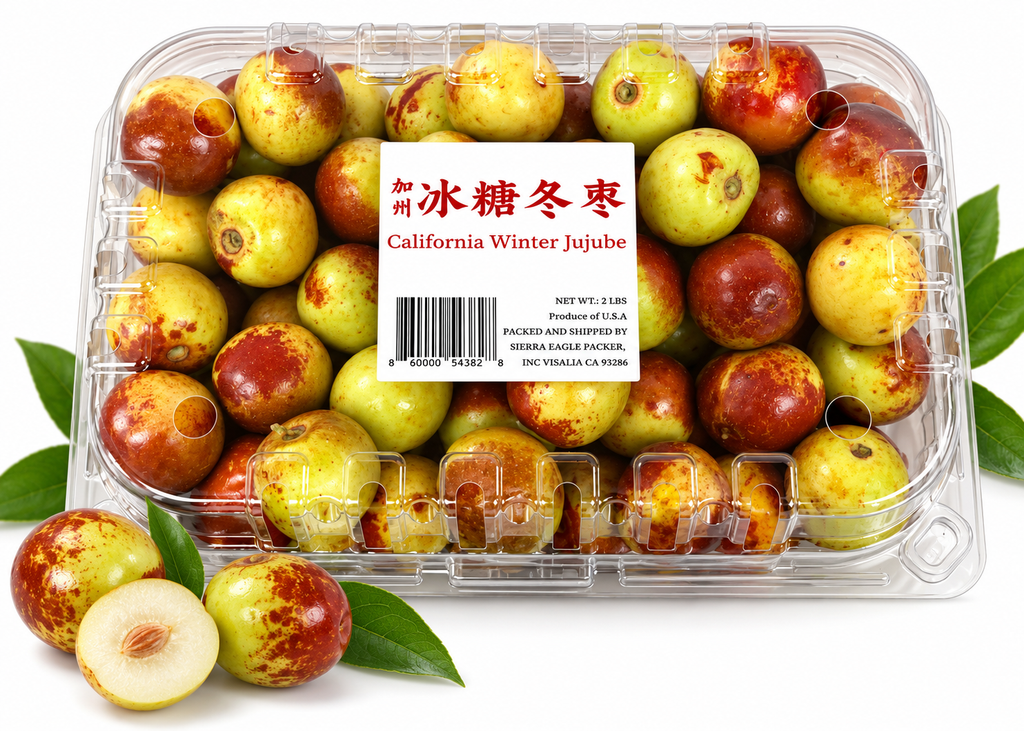 新鲜脆甜冬枣2磅/盒