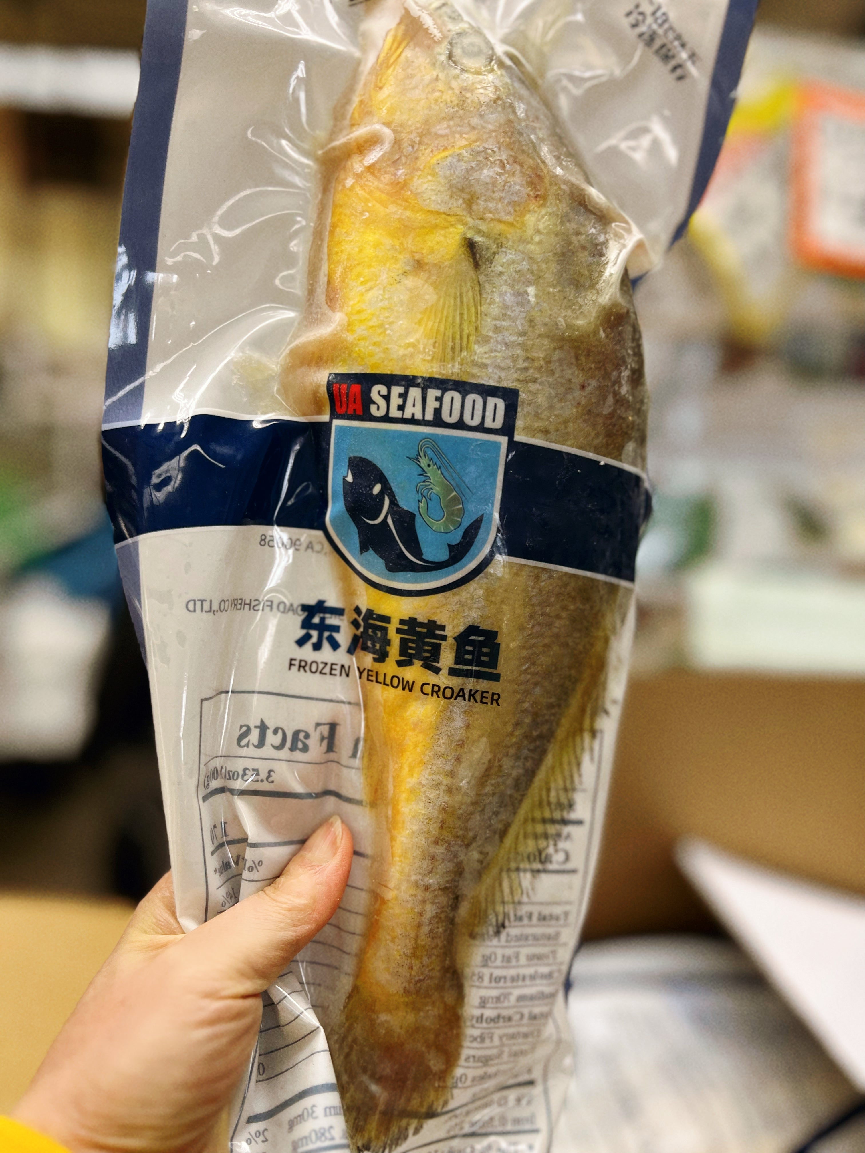 东海大黄花鱼 4条约5.8-6.2磅/份