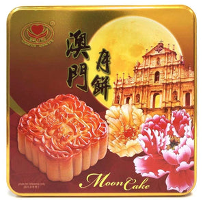 澳门心怡月饼 单黄红豆沙 4块 720克/盒 共3盒特价