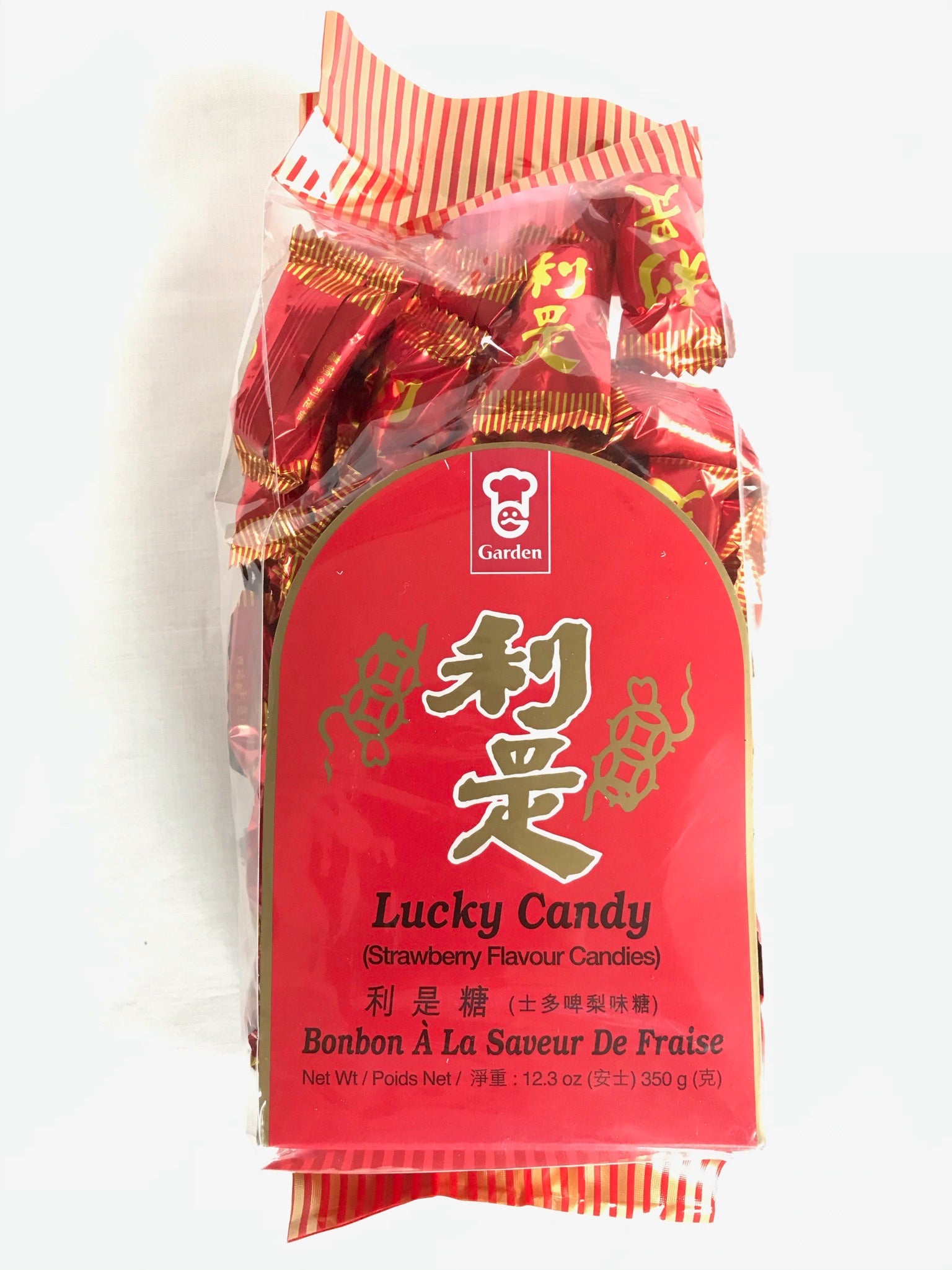 嘉顿Lucky Candy利是糖 350克草莓味