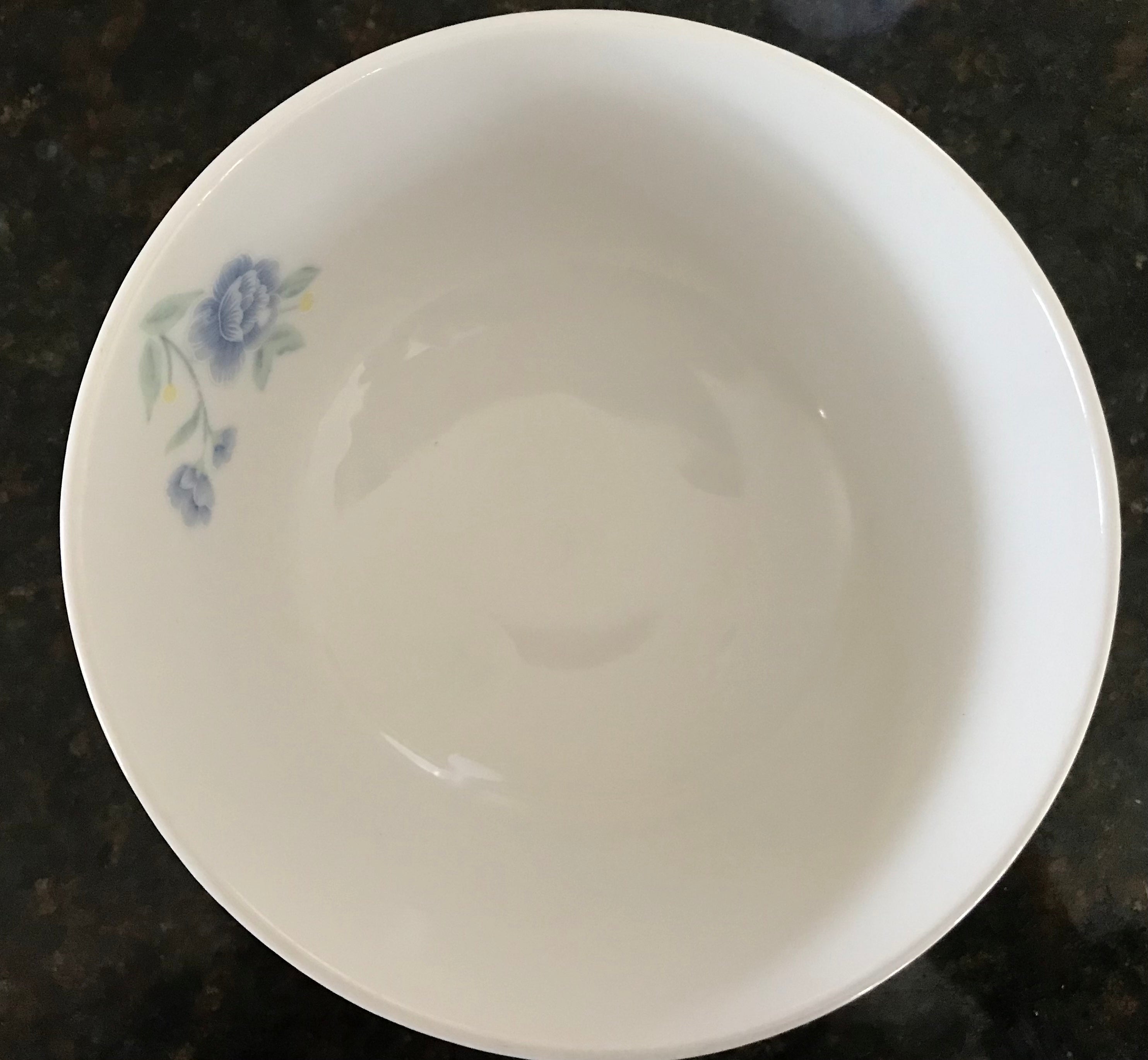 （陶瓷）白玉瓷 釉下青花瓷碗