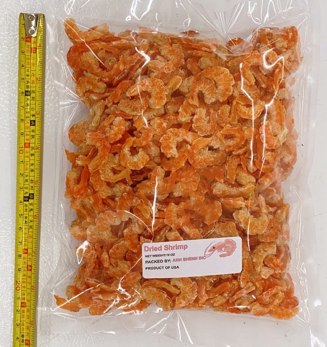 美国野生干虾仁 （虾米、海米）中号 1磅/包