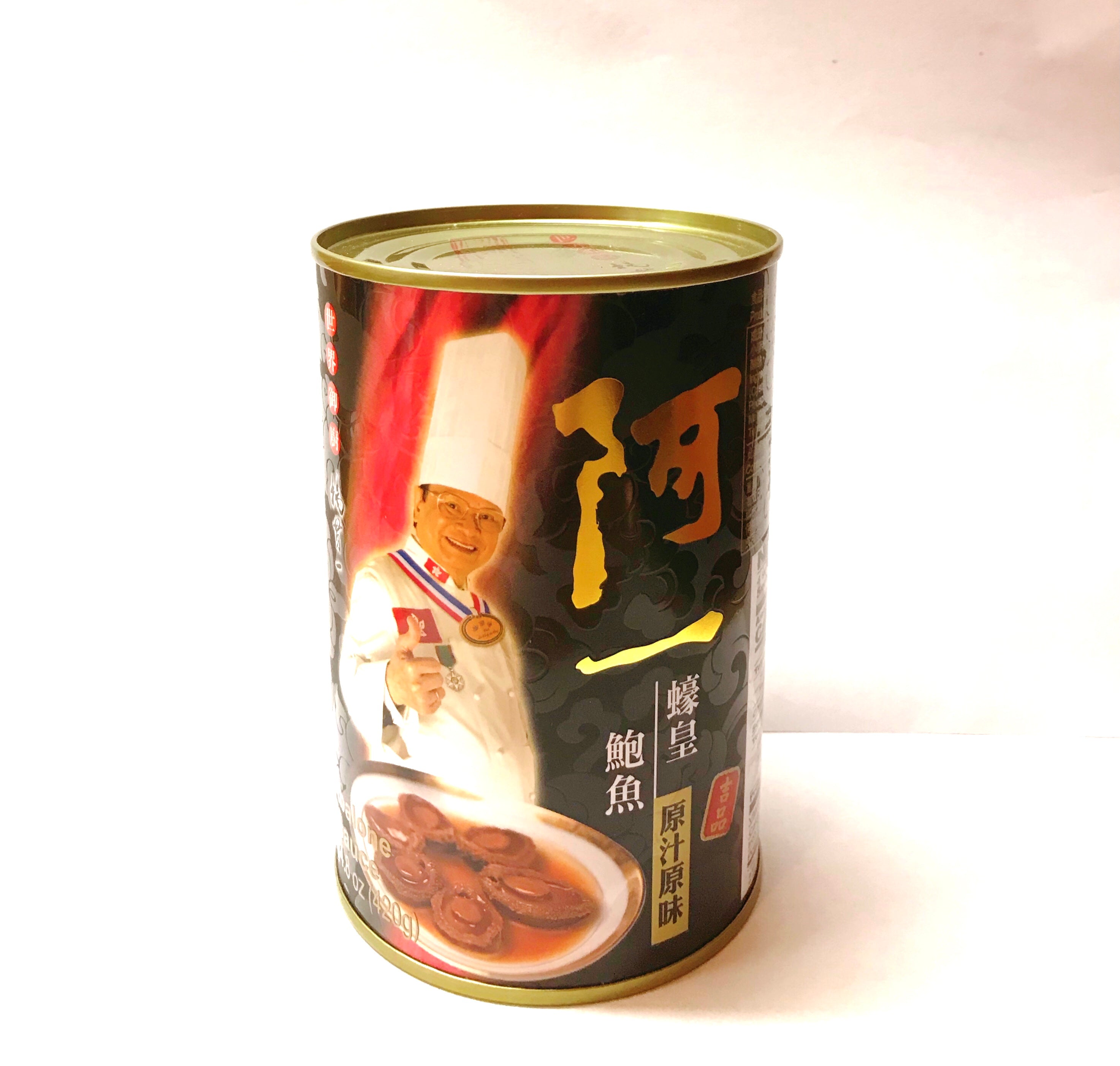 即食鲍鱼 阿一蠔皇鲍鱼 5只 420克