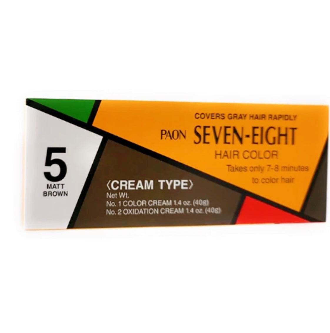 染发剂 SEVEN-EIGHT 5# Matt Brown