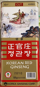 6年根韩国正官庄高丽参切参600克/罐– 陆安东参茸行Anh Shenh