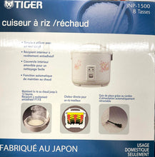 将图片加载到图库查看器，Tiger虎牌电饭煲JNP-1500  8杯
