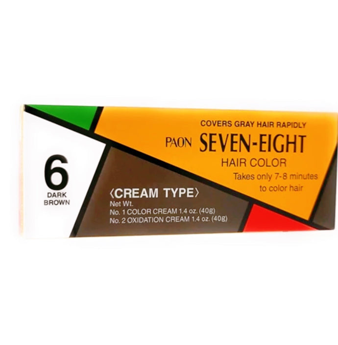 染发剂 SEVEN-EIGHT 6# Dark Brown