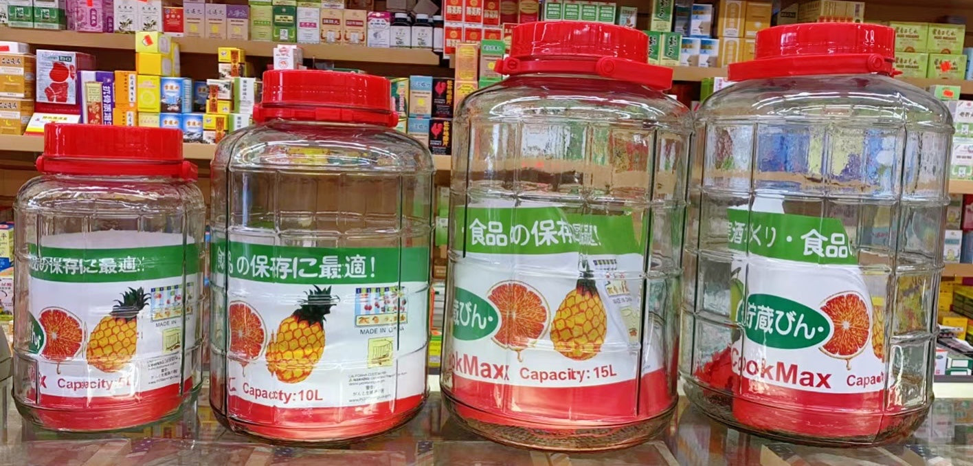 玻璃密封罐 5升（泡菜罐、腌菜瓶）