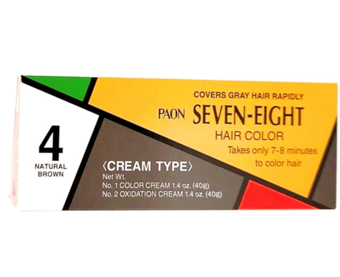 染发剂 SEVEN-EIGHT 4# Natural Brown