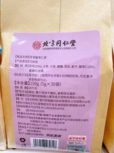 北京同仁堂 茯苓酸枣仁茶 5克*30袋